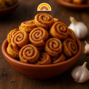 Garlic Bhakarwadi